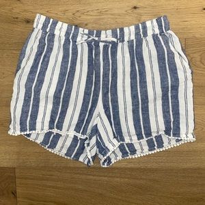 Crown and Ivy striped women’s shorts